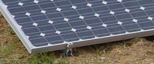 Isolated independent photovoltaic solar installation