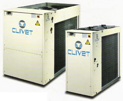 The head pumps Clivet are very trustworthy and of reduced dimensions