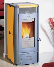 Model 3000 of pellets stoves