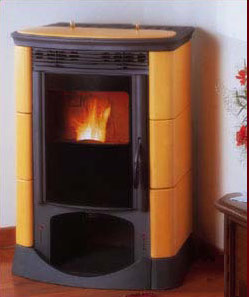 Model 8000 of pellets stoves